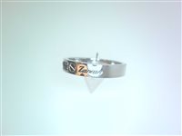 Anello Zancan Uomo Hi Teck in Argento Spinello EXA011R-21 - EXA011R-21